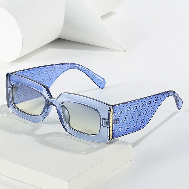

Big Frame Chunky Leg Sunglasses Square Frame Sunshade Sunglasses Women Trend Driving Sunglasses