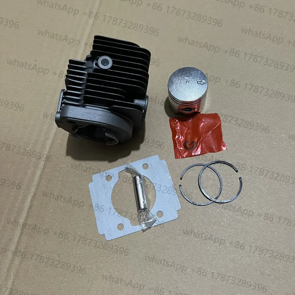 Фото Цилиндр, поршень и поршневое кольцо подходит для Oleo mac 725 HT26 HT27 BV126 HC260XP, триммер, часть бензопилы №5