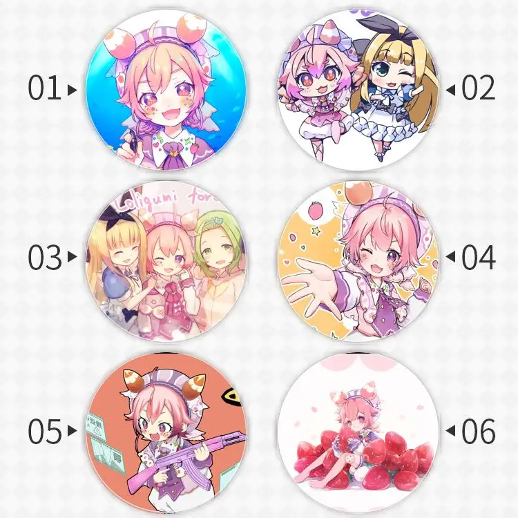 Брошь-значок Ushimi Ichigo периферийная булавка для аниме-косплея Ювелирное Украшение