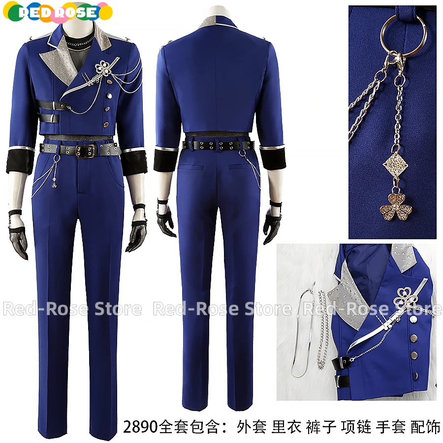 Fanan cos Новый костюм для косплея на Хэллоуин Рождество полный комплект Аниме игра