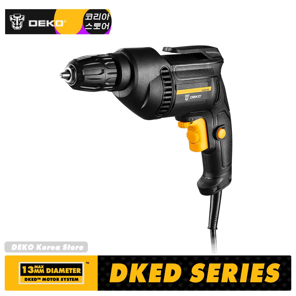

DEKO DKED SERIES 220V ELECTRIC SCREWDRIVER ELECTRIC ROTARY HAMMER DRILL 2 FUNCTIONS IMPACT DRILL DRILLING MACHINE POWER TOOL