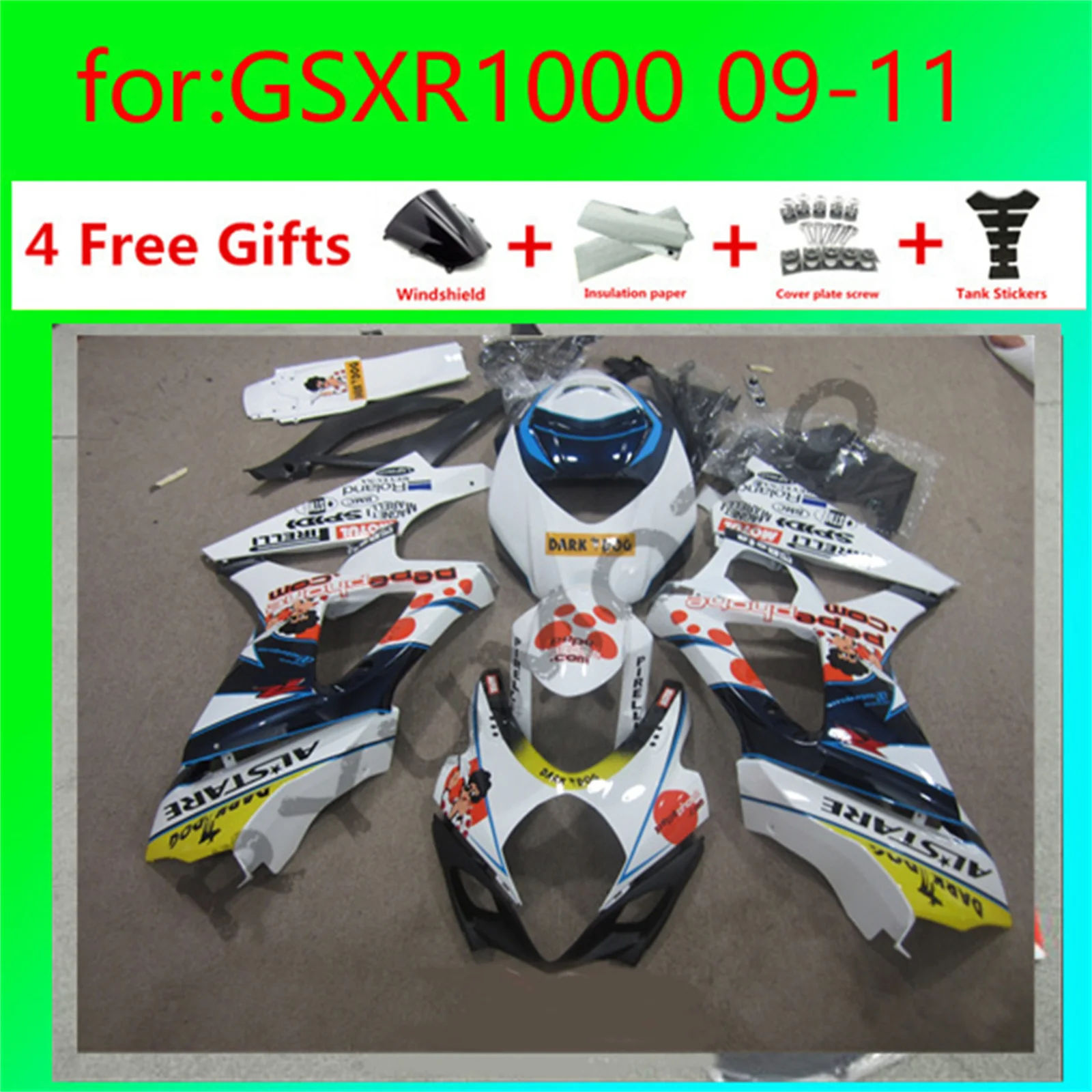 

Новый комплект обтекателей для мотоциклов Suzuki GSXR1000 K9 2009 2016 GSXR-1000 09 10 11 12 13 14 15 16