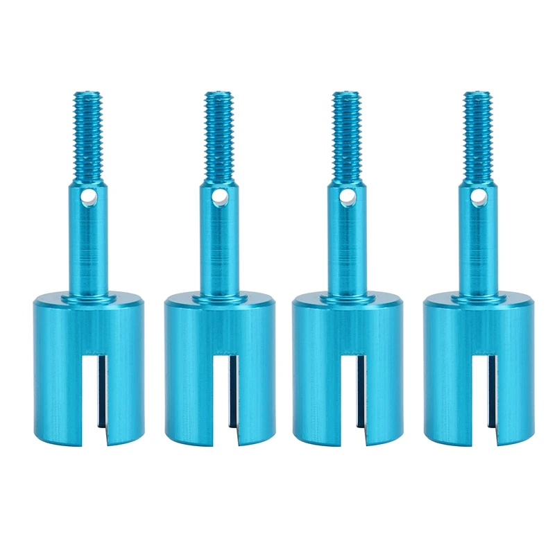 

4 Pcs RC Aluminum Alloy Wheel Axle Cup for Tamiya TT01 TT01E TT02 TT02B Touring Car 51006 9005713