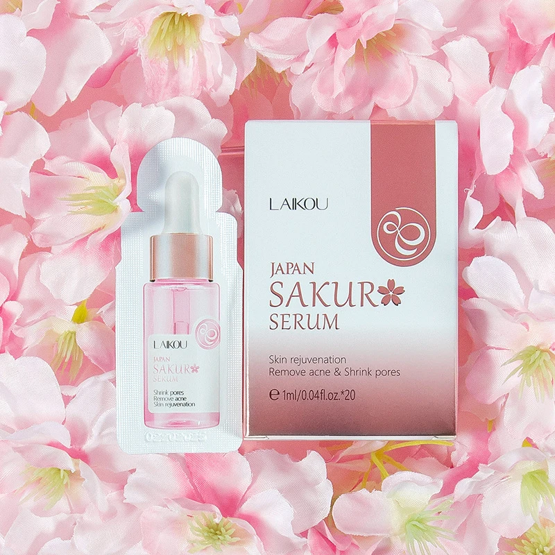 

Cherry Blossom Essence Nourishing Essence Oil Control Brightening Skin Rejuvenation Whitening Essence Skin Care Facial Care Tool