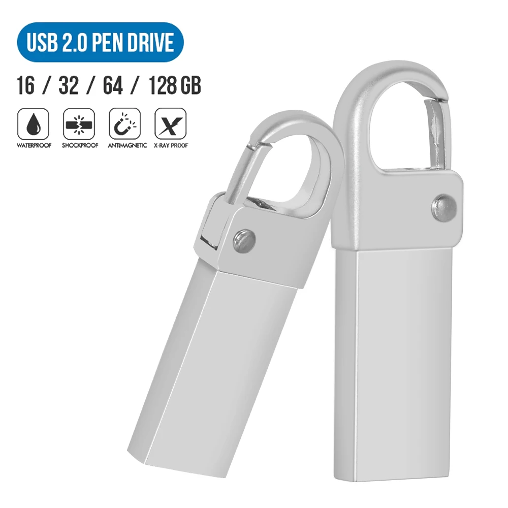 

Mini USB2.0 Flash Drives memoriq waterproof PenDrive 128GB 64GB 32GB16GB high speed Pen Drive cle usb stick memoria flash U disk