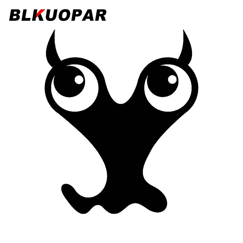 

Красивая наклейка BLKUOPAR в виде монстра для автомобиля, оригинальная Водонепроницаемая наклейка для кондиционера воздуха Аксессуары для мот...