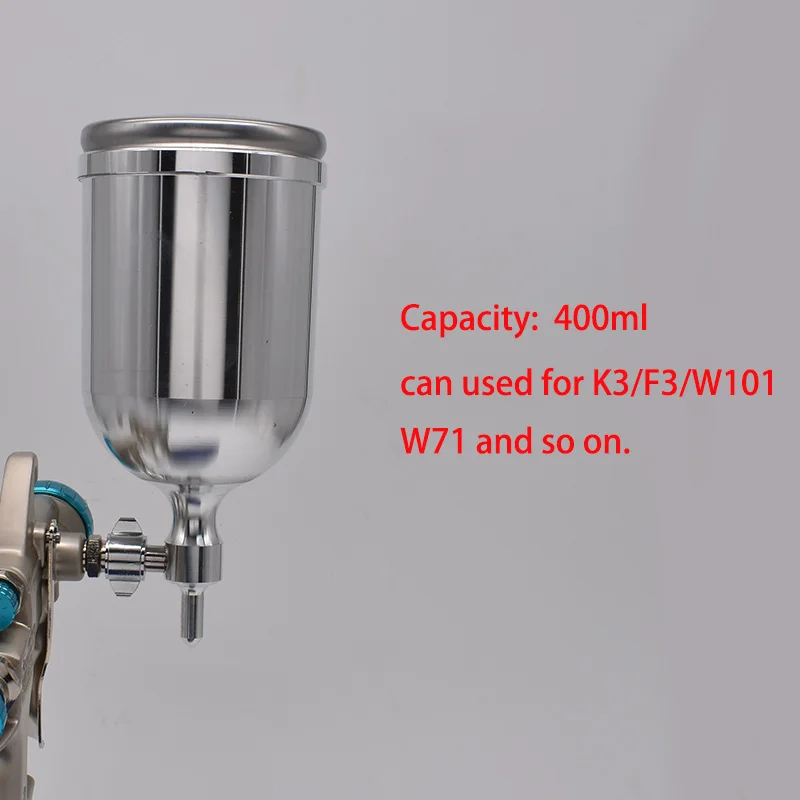 

Чашка пистолета-распылителя Резервуар для пистолета-распылителя 125 мл 250 мл 400 мл 600 мл Чашка для пистолета-распылителя Воздушная гравитационная чашка для краски Сменная чашка для воздушных распылителей