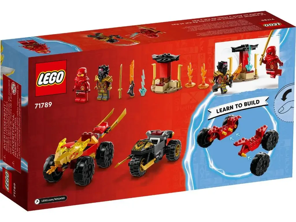 Блочный конструктор Legeo 71789 NINJAGO Kai и Ras's