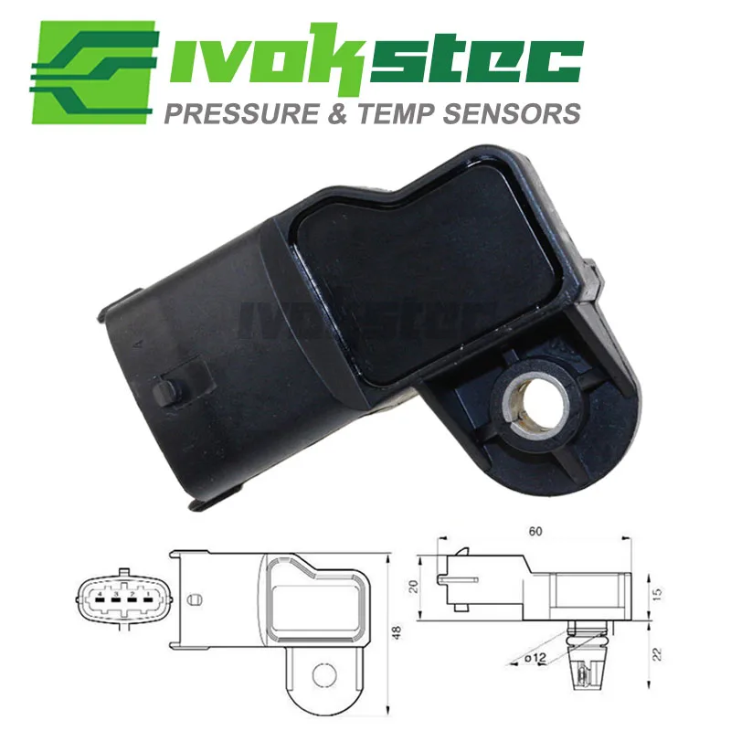 

High Quality! Intake Air Boost Pressure Map Sensor For Ford Ranger Flatbed Chassis Pickup 2.5 3.0 TDCi 0281002680