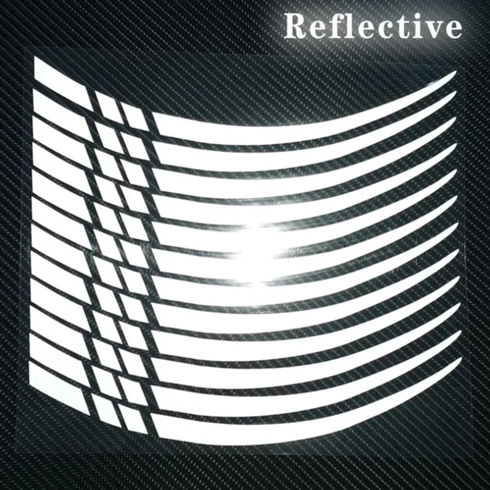 Ночная езда слабые световые условия обод колеса полосатая лента клейкая