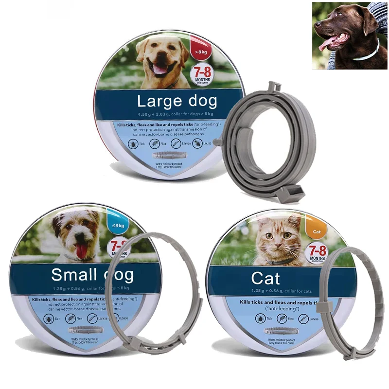 Anti Flea Tick For Dogs Antiparasitic Collar,Pets 8-Month Protection Adjustable Collar For Large Dog Puppy Cat, Dog Accessories
Anti Flea Tick For Dogs Antiparasitic Collar,Pets 8-Month Protection Adjustable Collar For Large Dog Puppy Cat, Dog Accessories