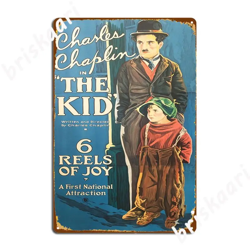 

The Kid Metal Sign Club Home Cave Pub Decoration Mural Painting Tin Sign Poster