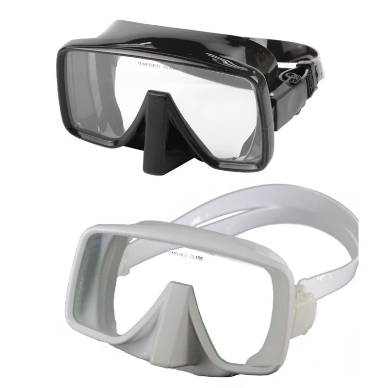 

Panoramic Diving Mask, Tempered Swimming Goggles for Dry Snorkeling, Swimming
