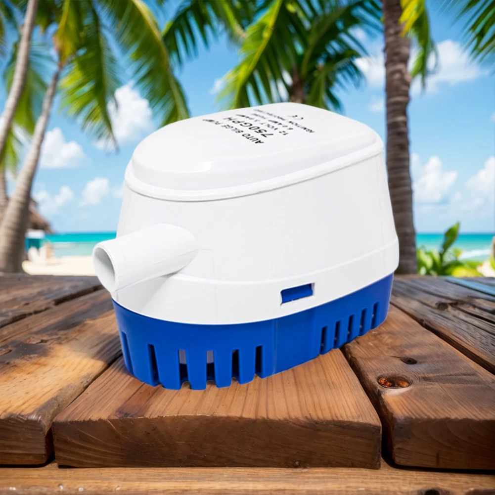 Автоматический откачивающий насос для лодки 12 В 750 г/ч