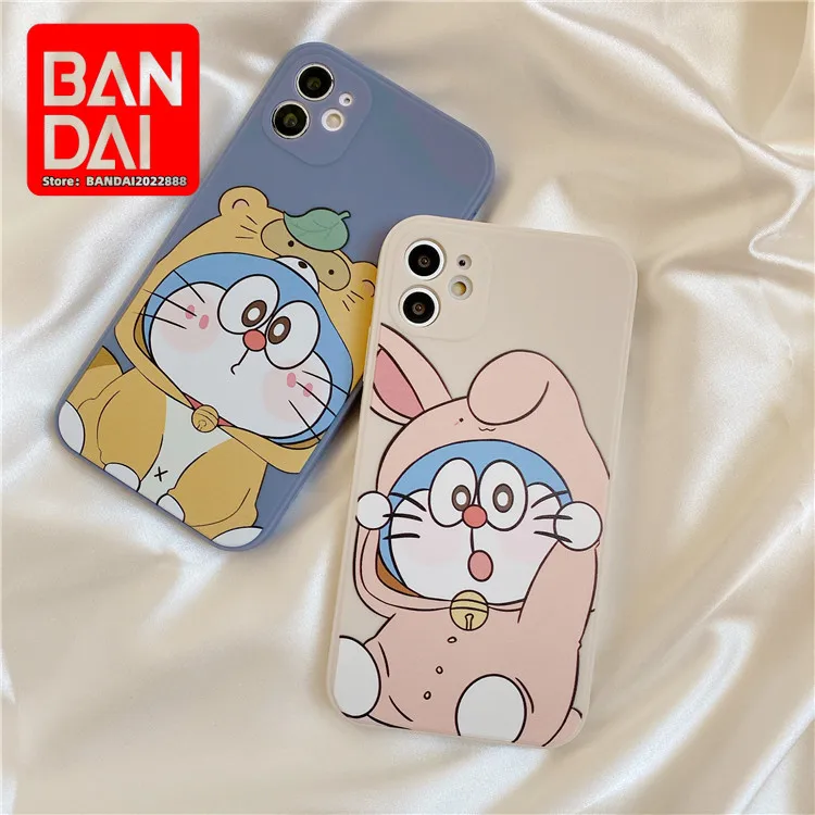 

Iphone12pro Doraemon Frosted Phone Case for Iphone11 Cartoon All-Inclusive 7P/XR Protective Case 7