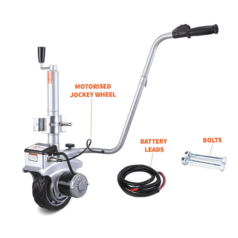 12 В 350 Вт Электрический прицеп Jockey колесо 2270 кг нагрузка на транспортное средство
