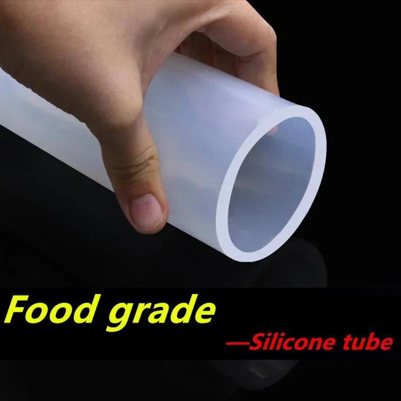 

1M Food Grade Silicone Rubber Hose Transparent Flexible Silicone Tube Diameter 10mm 11mm 12mm 14mm 16mm 18mm 20mm 30mm 50mm Tube