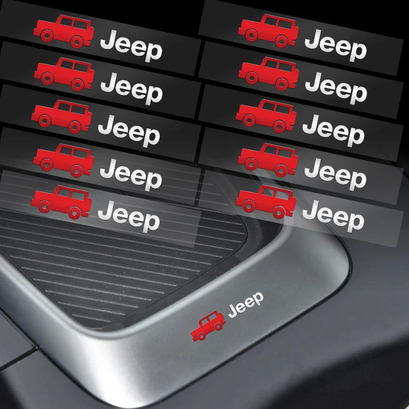 

1/5/10pcs New Car Styling Car Interior Decoration Random Stickers Goods For Jeep Wrangler Grand Cherokee Compass Tyre Stem Caps