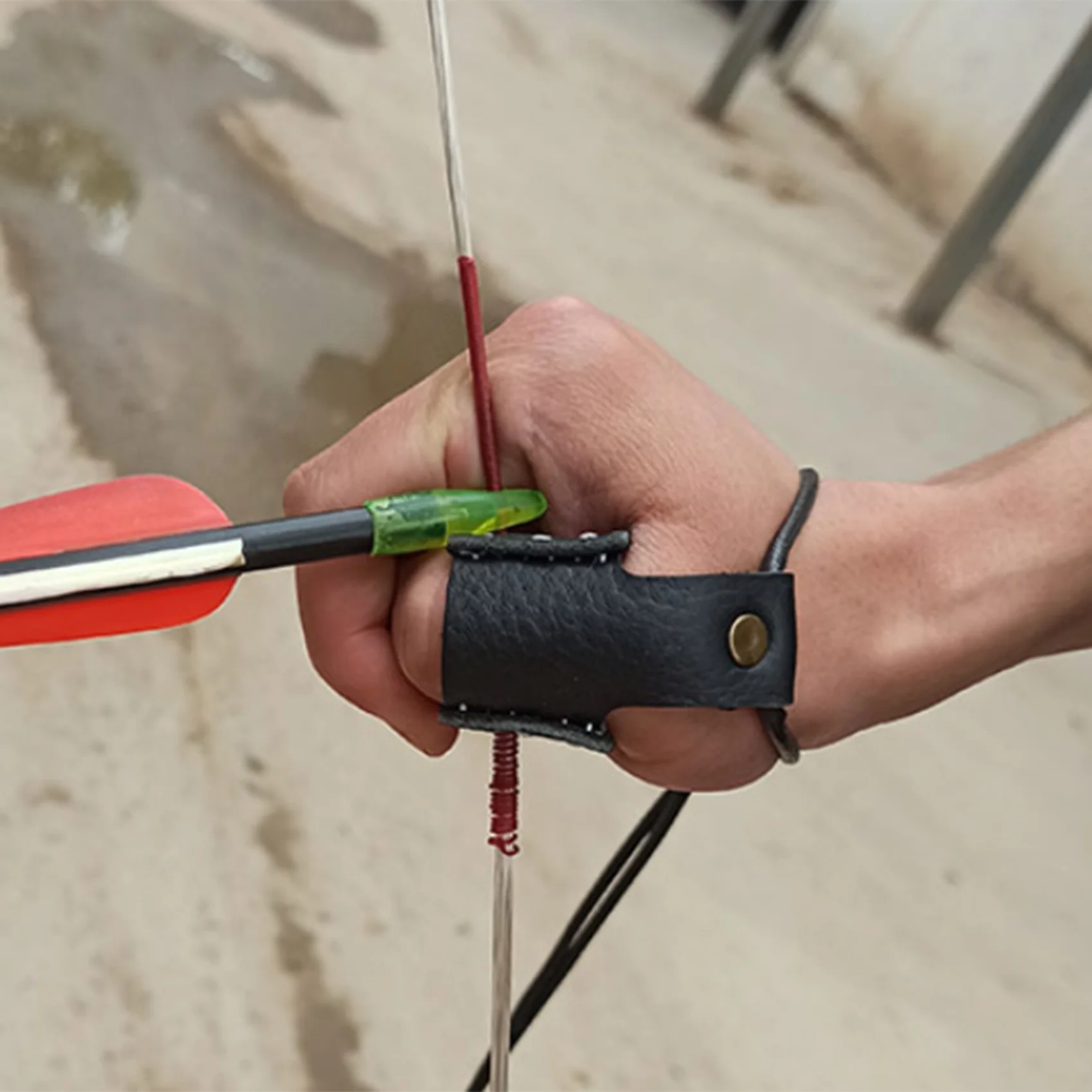 Кольцо для большого пальца стрельбы из лука защита пальцев охотничьей мишени