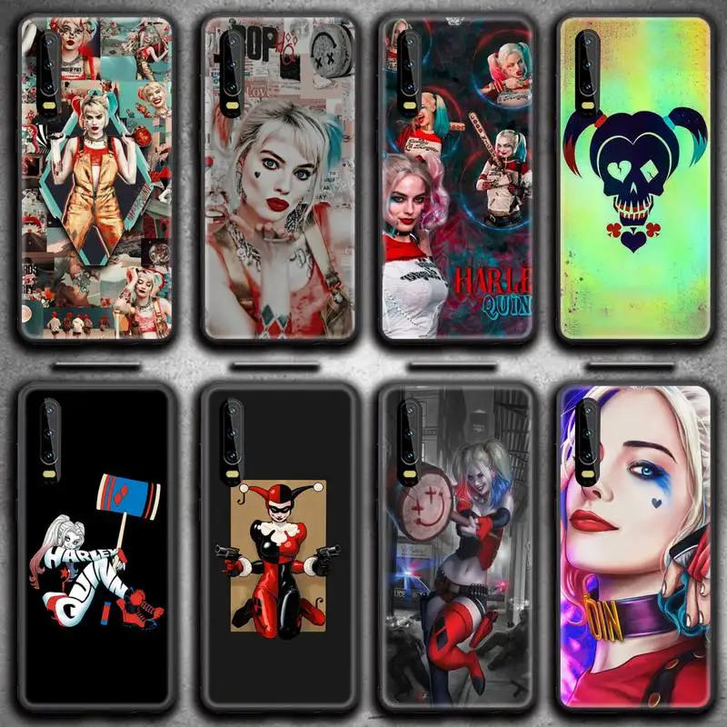 

Clown girl Harley Quinn Phone Case for Huawei P20 P30 P40 lite E Pro Mate 40 30 20 Pro P Smart 2020