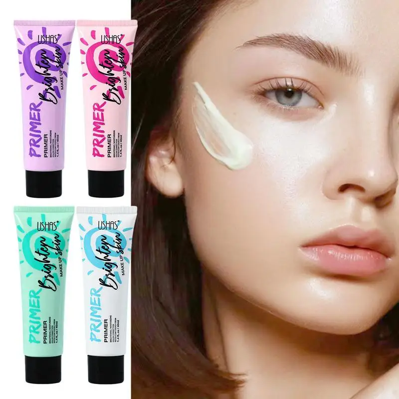 

Pore Minimizer Primer Makeup Base Primer Oil-Control Moisturizing Face Foundation Long Lasting Brightening Cream Facial Cosmetic