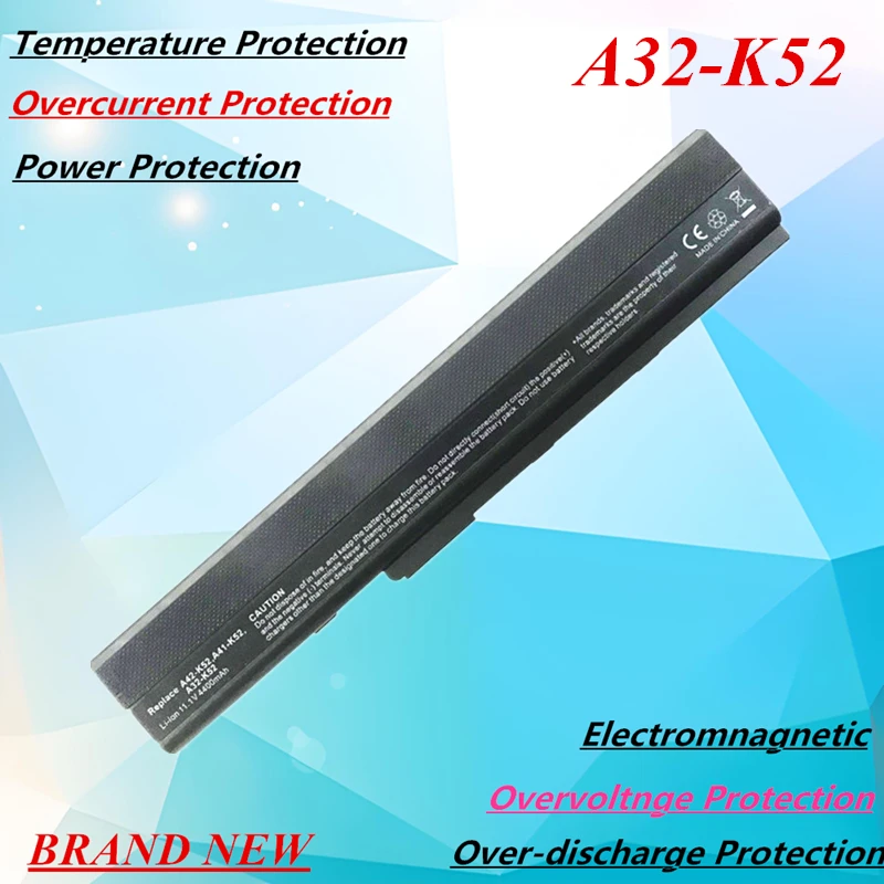 Фото Аккумулятор для ноутбука A32-K52 для ASUS K52J K42J A52J X42J K52F №3