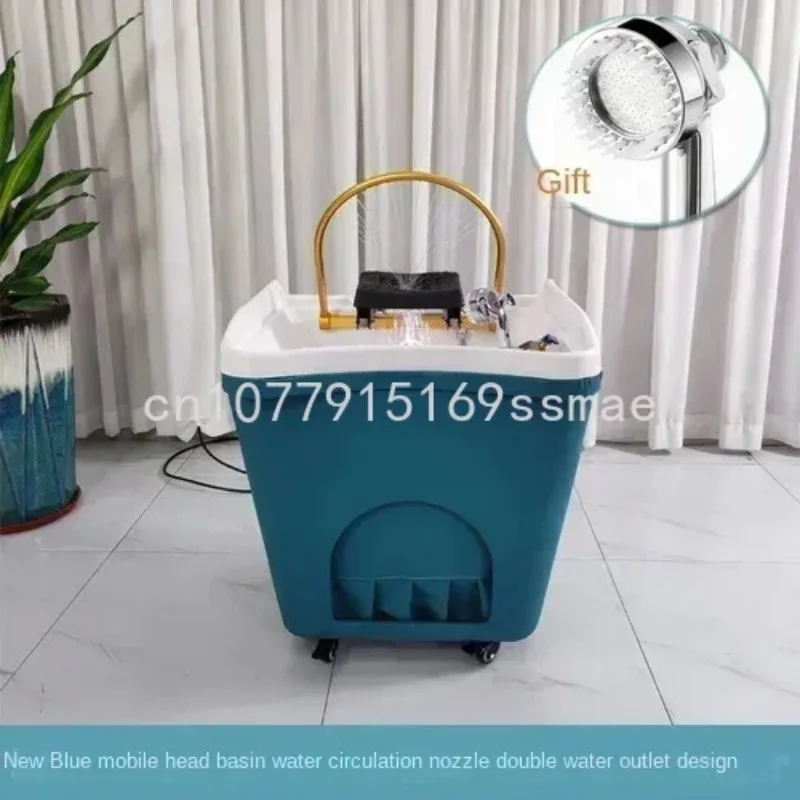 Массажер для ухода за головой с мобильным шампунем