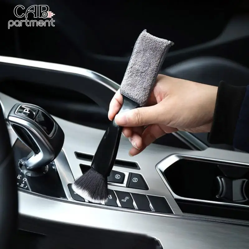 

Car Wheel Wash Cleaning Car Interior Cleaning Brush Portable Air Conditioner Air Outlet Cleaning Brush Multifunctional Soft