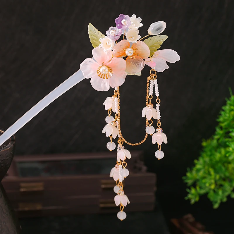 Винтажный оригинальный аксессуар для волос Hanfu Chengsam, несколько дизайнов, полностью ручной работы, летняя маленькая свежая голова, ювелирные изделия, ручки, шпильки, палочки