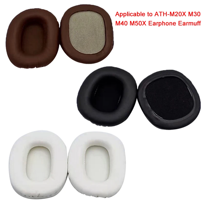 

1 пара легко заменяемых амбушюров для наушников, совместимых с родственниками M30 M40 M50X