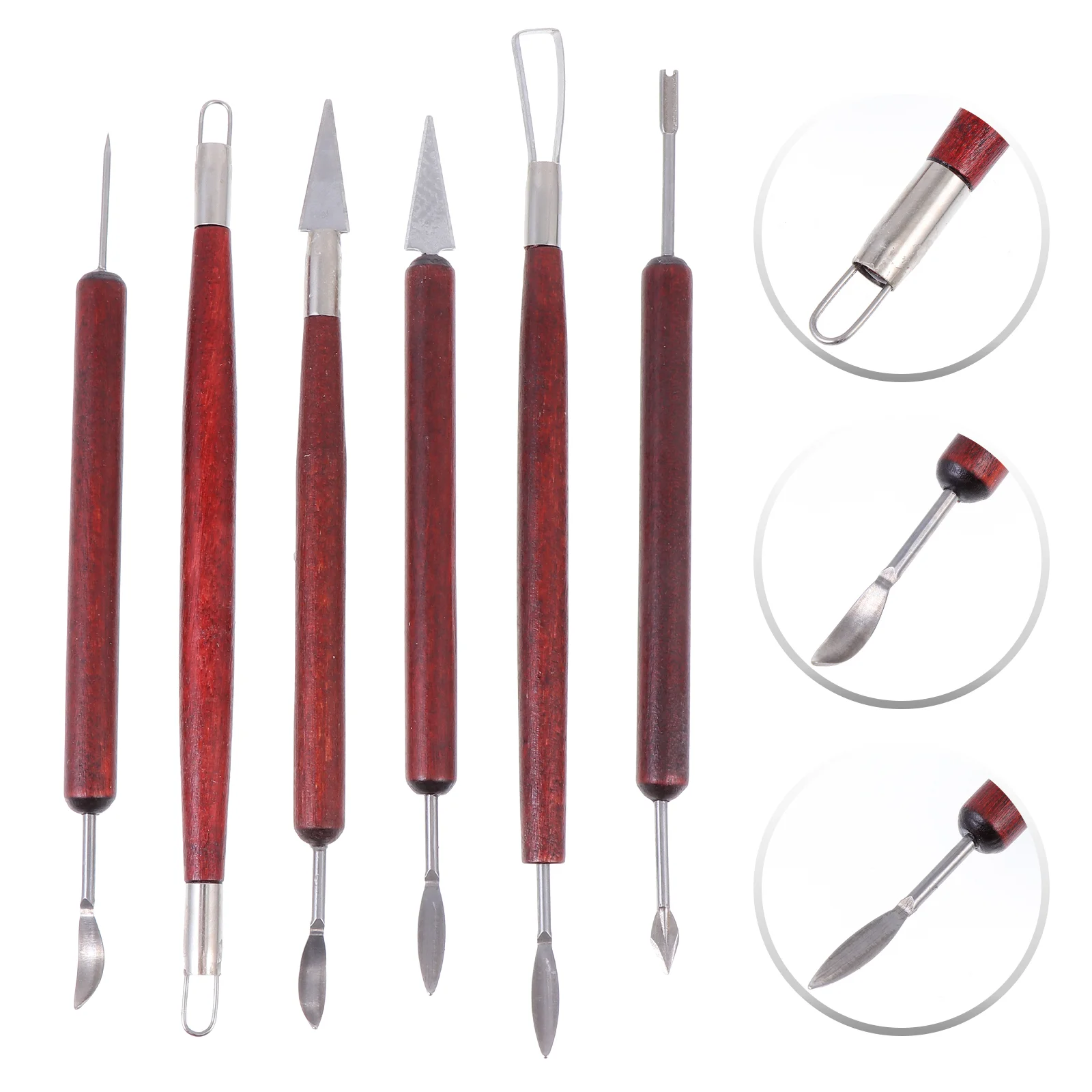 

Tool Clay Pottery Sculpting Carving Kit Tools Modeling Sculpture Set Scraper Wax Wood Painting Whittling Polymer Pumpkin Craft