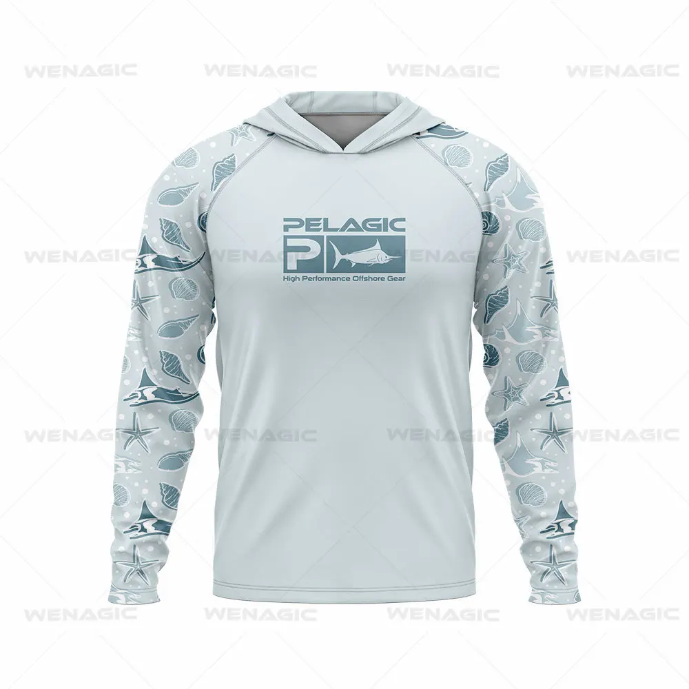 

Мужская футболка с длинным рукавом, с УФ-защитой