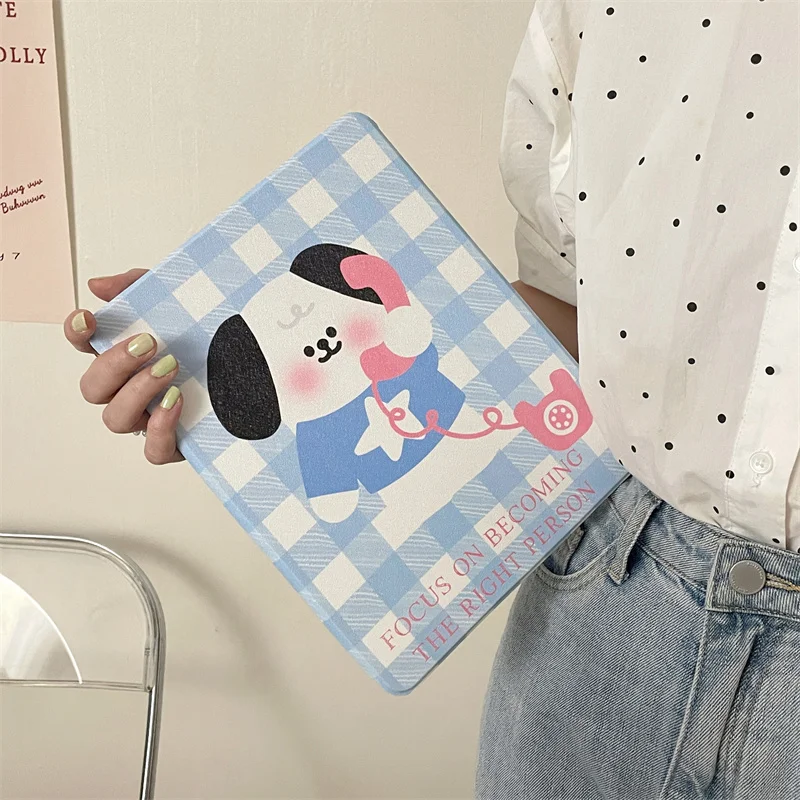 

Милая собака 360° вращение защитный чехол для iPad 10 Gen Air 5/4 10.9 Pro 12.9 2022 9.7/10.5/mini 6 11 дюймов 2021 чехол с держателем слот для карандаша для Apple iPad 7 8 9 2019 2020 Pro 11'' 2018