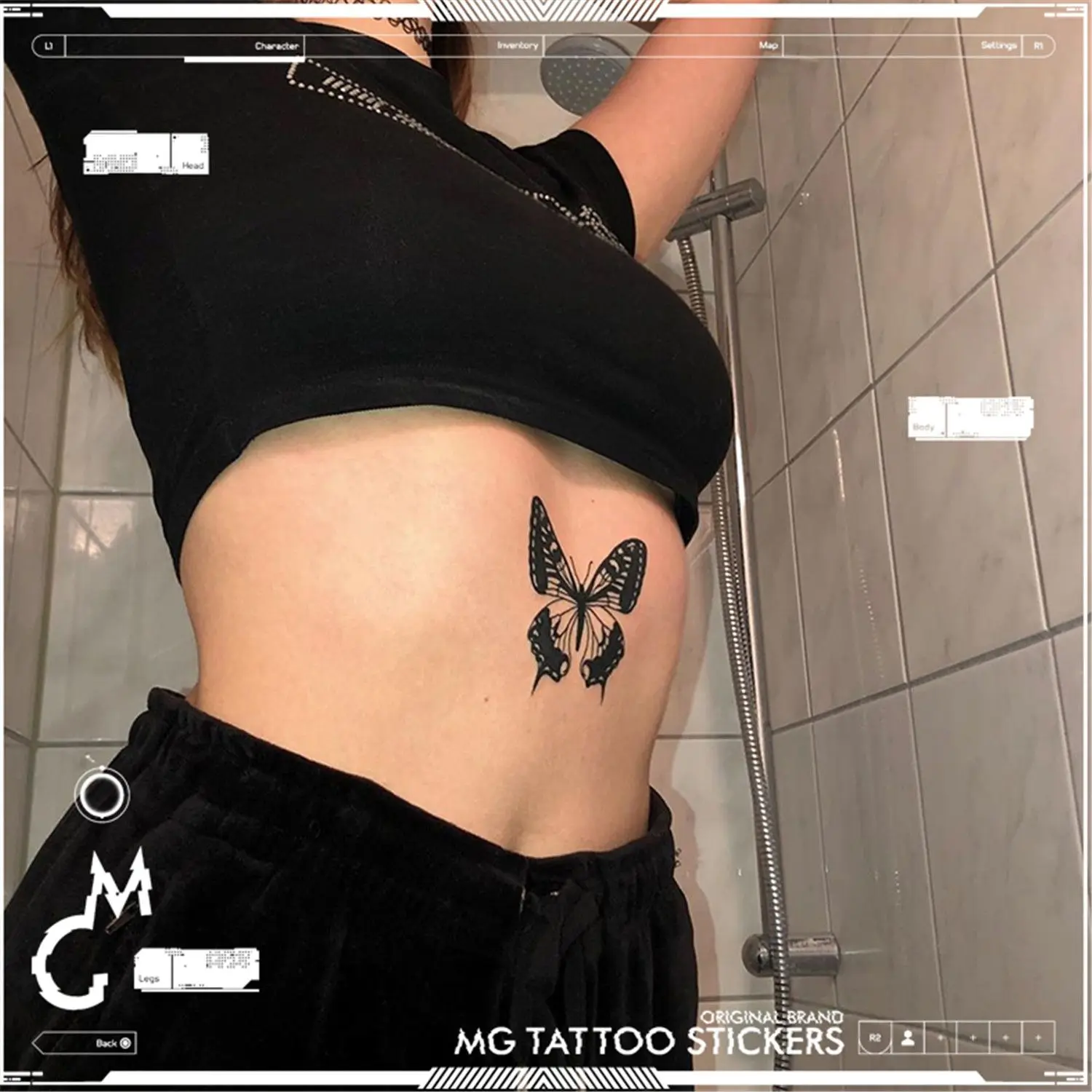 

Новые Черные бабочки, сексуальные Детские тату-наклейки, тату-наклейки, праздничные Временные татуировки, красивая художественная искусственная татуировка, наклейки, оптовая продажа