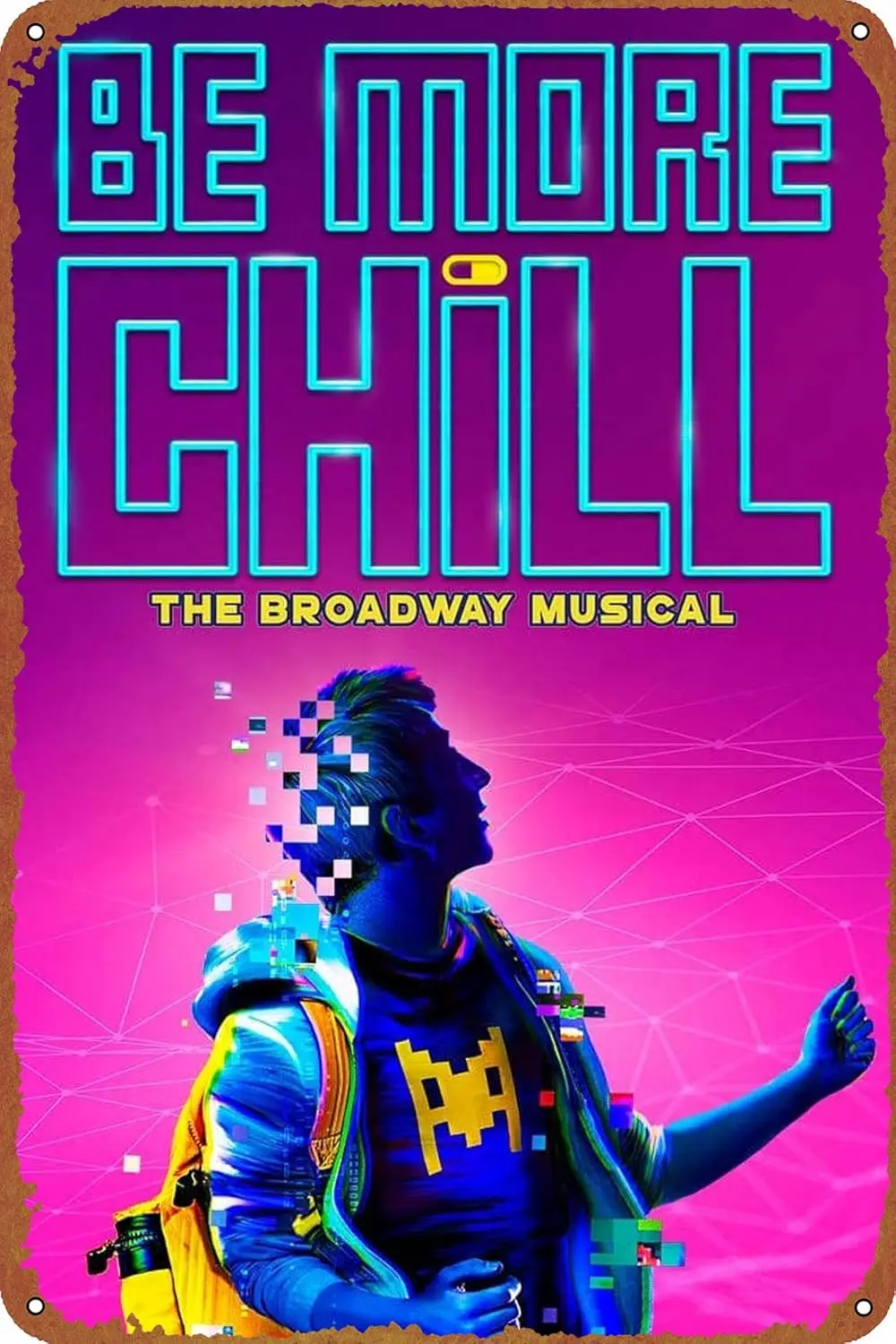 Be More Chll Metl Tn Sgn Wll Decor - Забавный плакат Vntge Plque для Cfe Br Resturnt Supermrket Shop Best Gfts 8 12