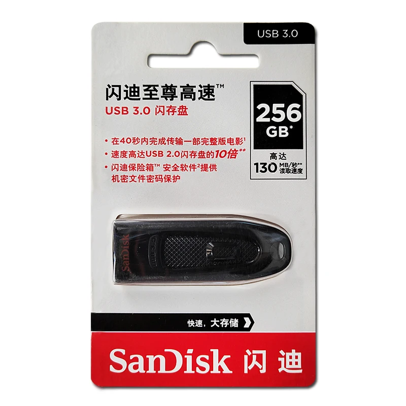 Sandisk CZ48 ULTRA USB 3.0 Flash Drive 64GB Pen 16GB 32GB 128GB 256GB USB3.0 Memory Stick Pendrive Read Speed up to 130M/s | Компьютеры и