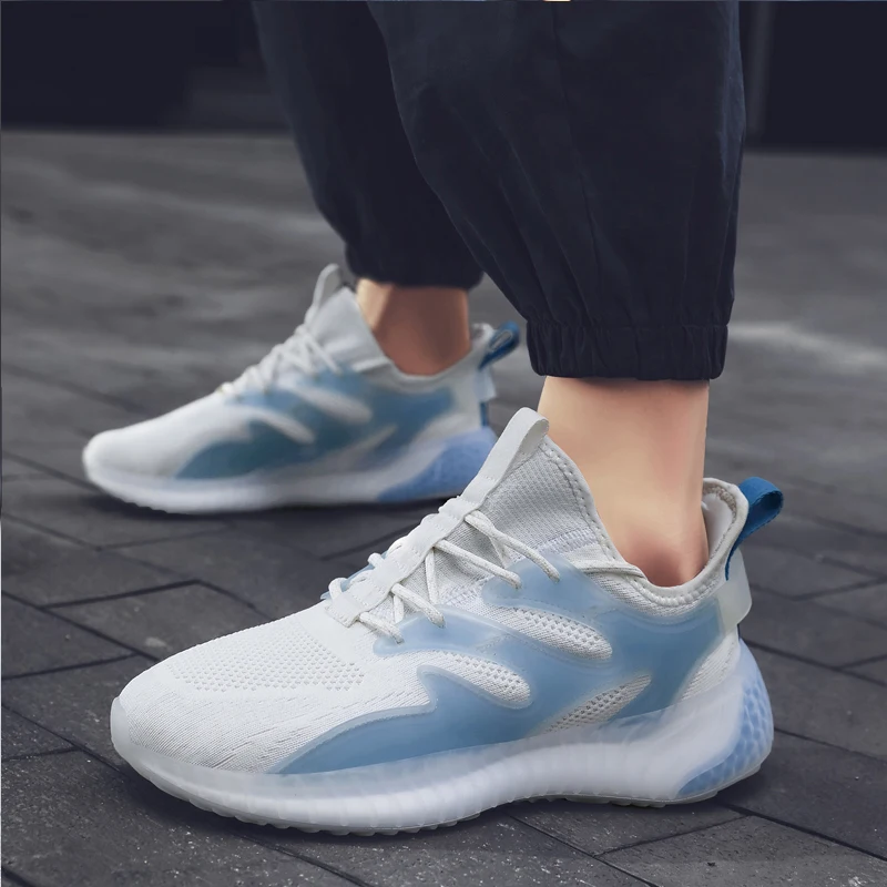 Кроссовки мужские сетчатые Классическая Повседневная обувь дышащие легкие