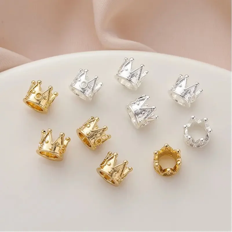 Ожерелье ручной работы с бисером браслет позолоченная медь серебро полированная