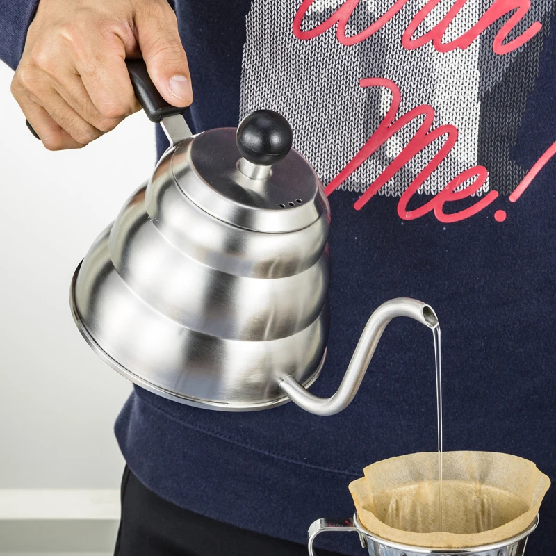 

Чайник с длинным носиком, 1000 мл, из нержавеющей стали