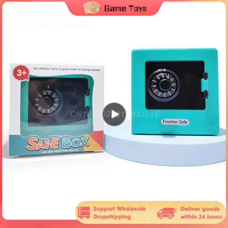 

Child Gift Password Piggy Bank Small Change Coin Saving Jar Cartoon Creative Coin Storage Money Organizer Mini Piggy Bank