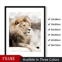 frame gold silver black aluminum wall art pictures photo framebridge canvas painting poster prints living room home simple decor