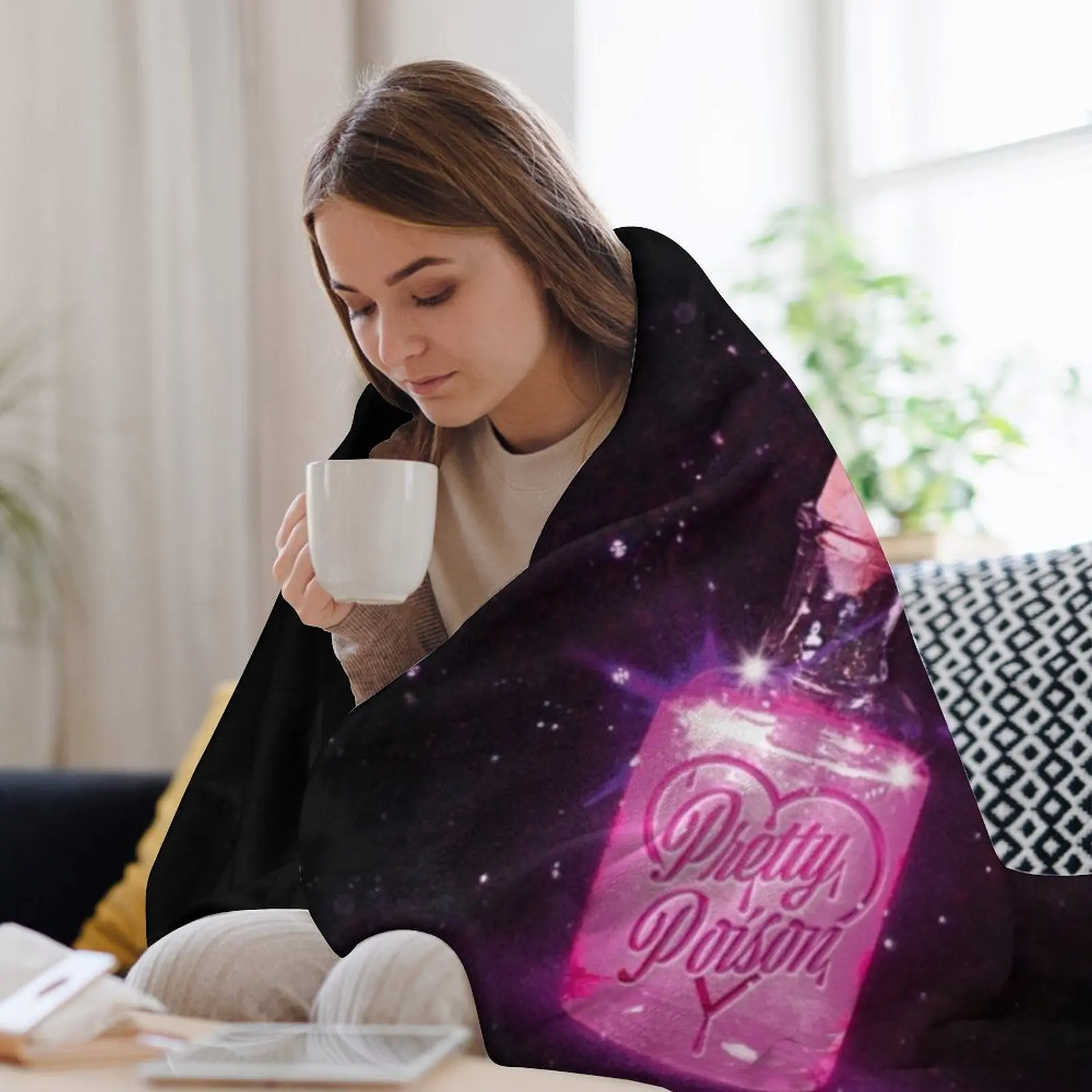 Одеяло Nessa Barrett Pretty Poison спальный мешок декоративное одеяло для путешествий очень