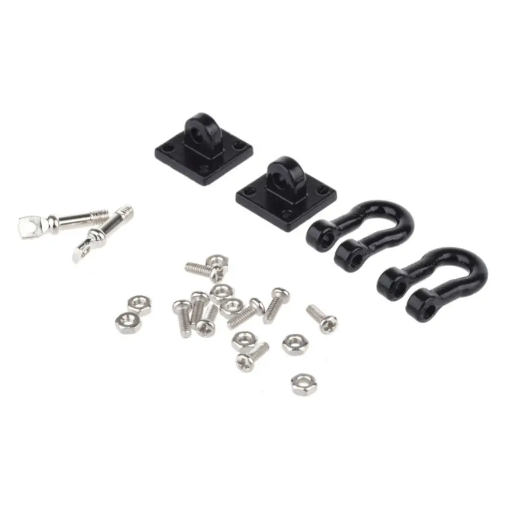 

Accessory A Pair 1/10 Scale Trailer Buckles Hooks for RC Truck Crawler Climber