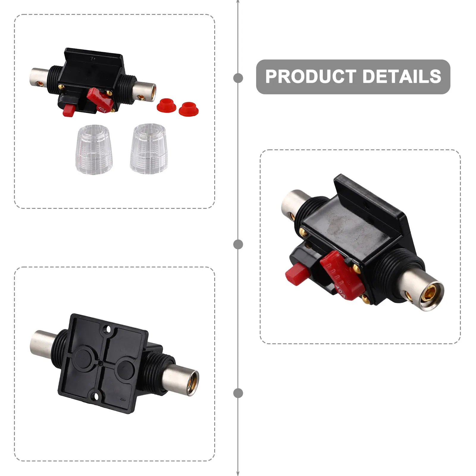 Автоматический выключатель сбрасываемый предохранитель ручной сброс для