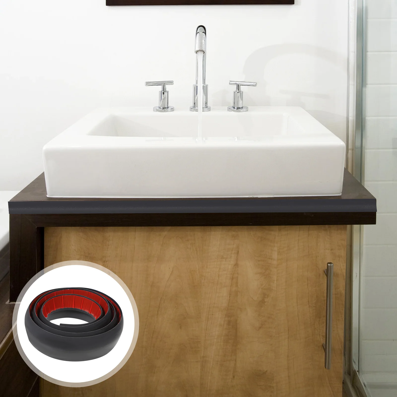 Напольная переводная полоса отделка двери напольная Клейкие самоклеящиеся края