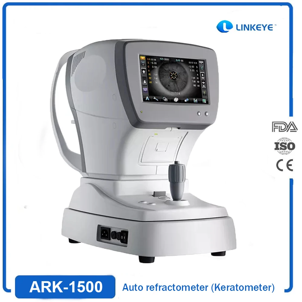

LINKEYE Auto Refractometer Optical Instruments ARK-1500 Optometrist Automatic Eye Refractomet with Keratometer