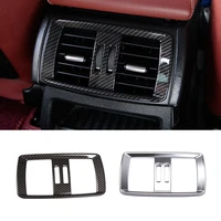 for bmw x3 f25 11 17 x4 f26 14 17 chrome rear armrest air condition ac outlet decoration cover trim car interior accessories
