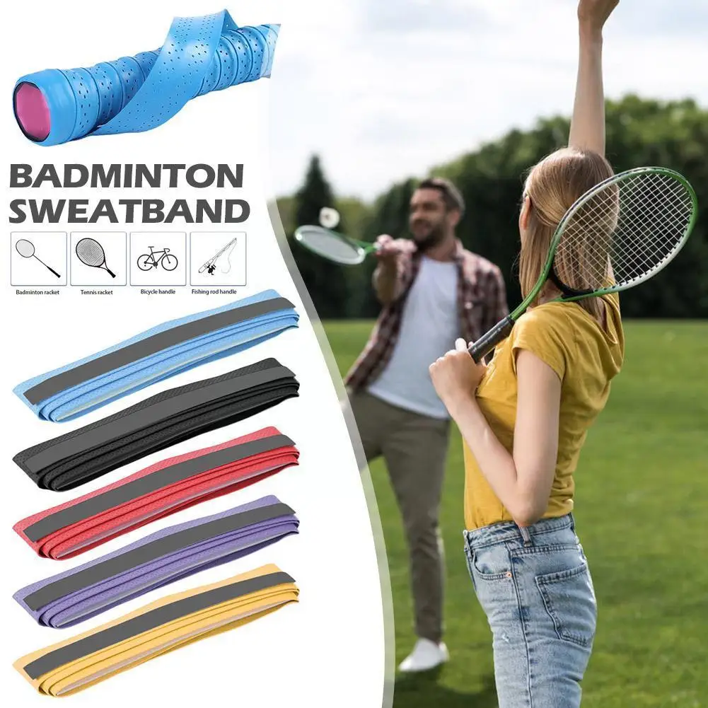 

Anti-slip Racket Grip Badminton Overgrips Sweatband Tennis Sports Tape Outdoor Grips Hand Accessories E8l8