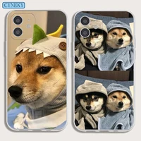 cyneky cute funny animal pattern phone case soft cartoon back cover for iphone 11 12 13 pro max xr 12 13 mini xs max x 7 8 plus