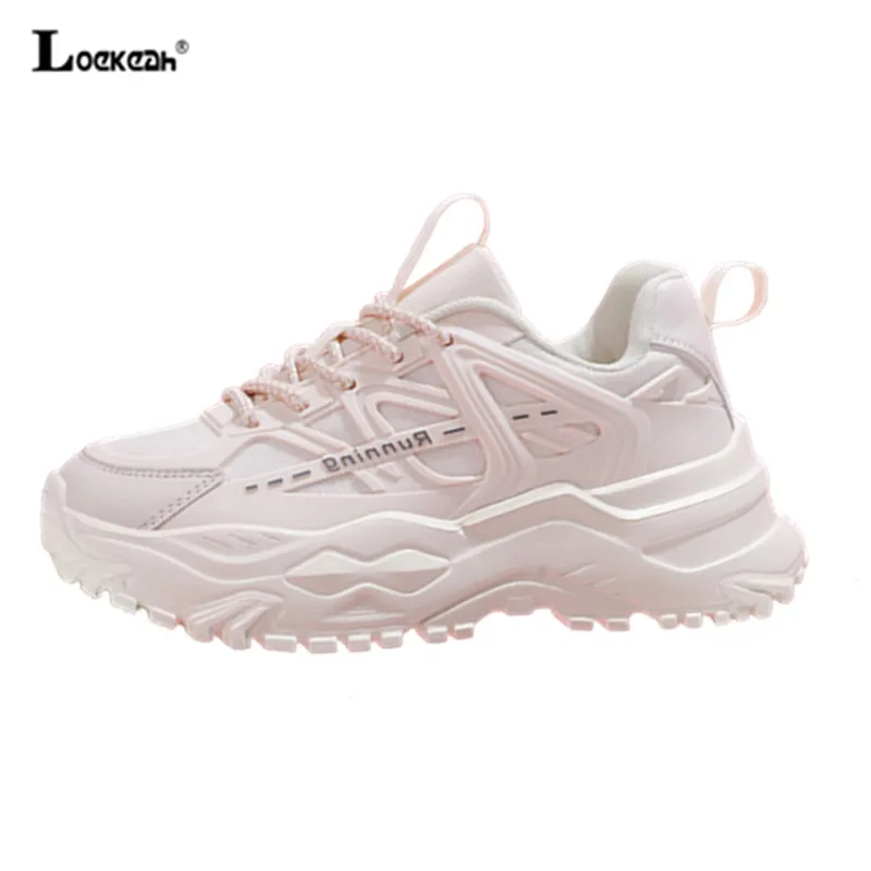 

Fashion Breathable Couple Jogging Sport Shoe Comfortable Footwear Running Shoe Casual Men Women Durable Non Slip Lace Up Sneaker